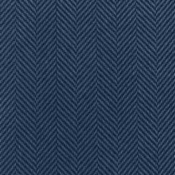 "Rackhams Navy Herringbone Jacquard Blackout Eyelet Curtains - Bedroom & Living Room - 66"" (168cm) Width x 54"" (137cm) Drop" - thumbnail 4