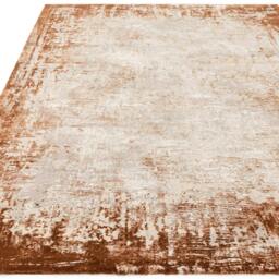 Rackhams Kuza Border Terracotta Rug - 80x150cm - thumbnail 4