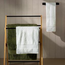 Rackhams Olive Green Egyptian Cotton Bath Sheet - Standard - Single - thumbnail 2