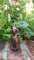 Rackhams Piglet Garden Sculpture Ornament Decor - Polystone Resin - Small - 1 - thumbnail 6