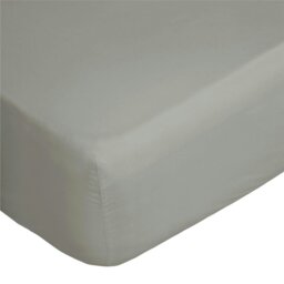Rackhams 400 Thread Count Egyptian Cotton Fitted Sheet - Platinum - Platinum - Superking - 100% Egyptian Cotton - thumbnail 3