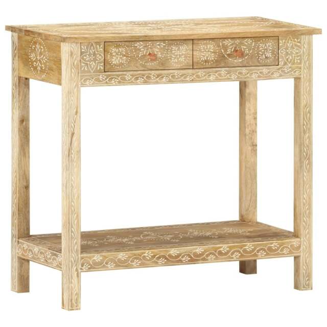 Rackhams Console Table 80x35x74 cm Solid Mango Wood