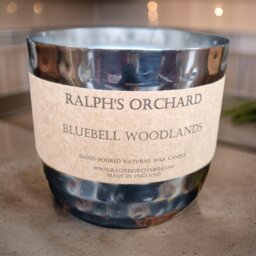 Rackhams 2-Wick Dimpled Black Candles - Fireside - thumbnail 6