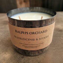 Rackhams 2-Wick Dimpled Black Candles - Fireside - thumbnail 5