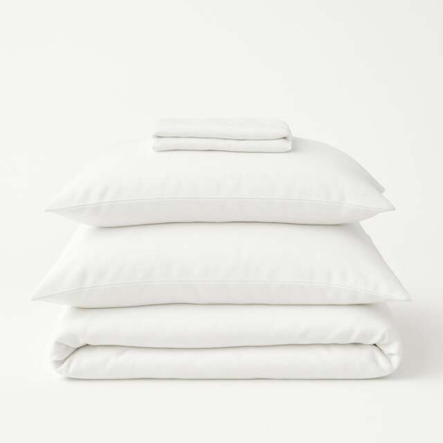 Rackhams Bed Sheet Set (Organic Cotton Satin) - King - Oxford - image 1