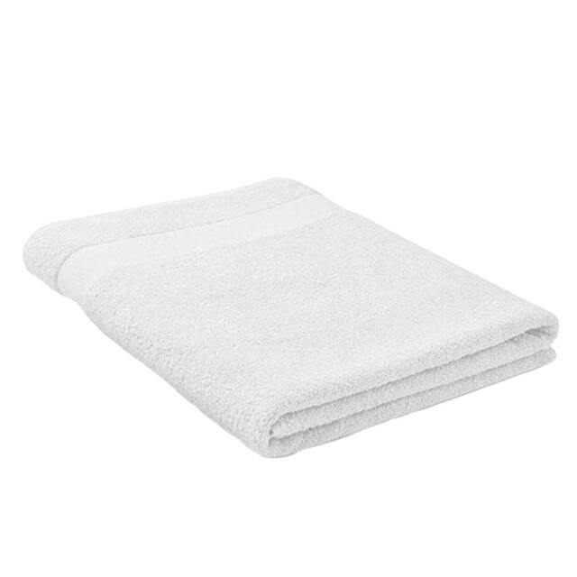 Rackhams Merry Organic Cotton Towel - White - One Size - White - 100% Organic Cotton - image 1