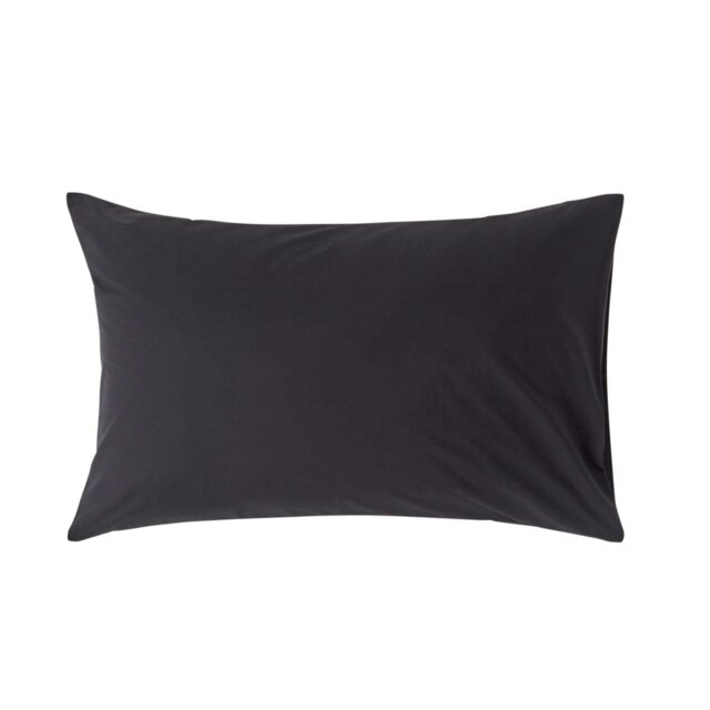 Rackhams Egyptian Cotton Housewife Pillowcase 200 TC, Standard Size - Black - image 1