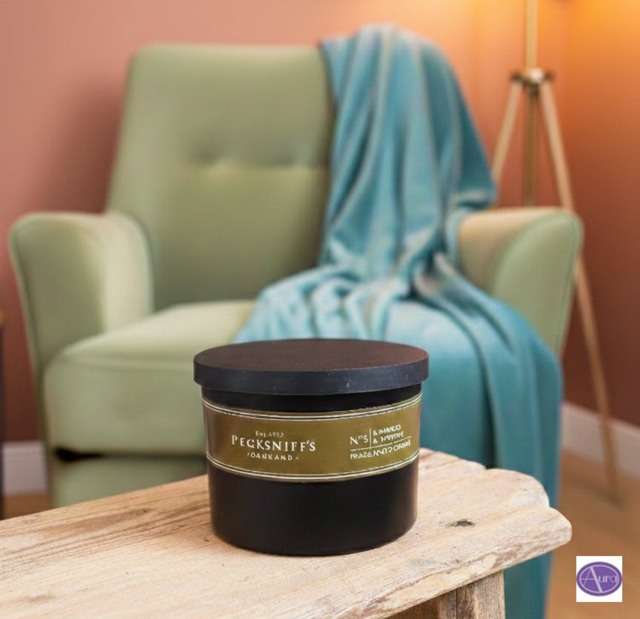 Rackhams Packsniff's Bamboo & Vetiver Scented Candle 283g