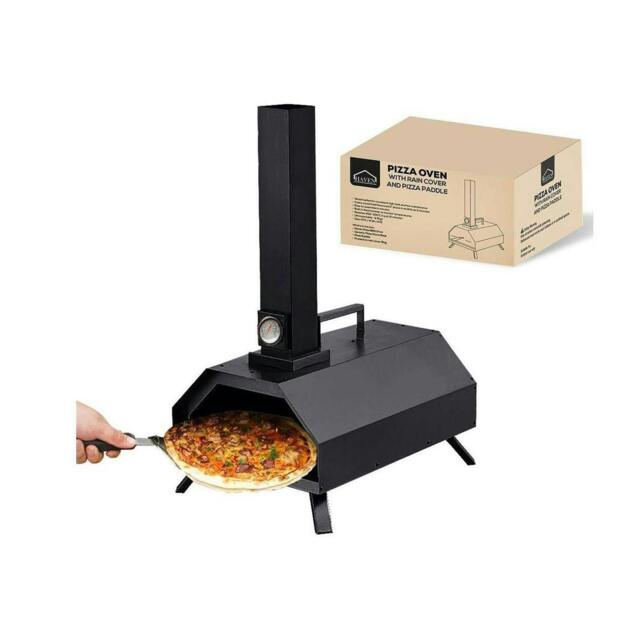 Rackhams Outdoor Wood Fired Pizza Oven Stone Paddle Rain Cover Garden BBQ - image 1