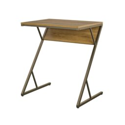 Rackhams Regal Accent Table Laptop Desk in Walnut Look - thumbnail 1