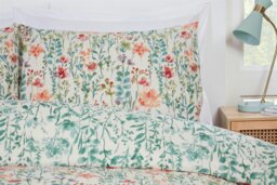 Rackhams Amaryllis Floral Duvet Cover Set - Multi - Super King - thumbnail 3