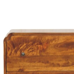 Rackhams Solid Wood Newton Chestnut 3 Drawer Chest - thumbnail 5