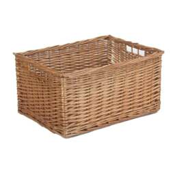 Rackhams Double Steamed Wicker Storage Basket - Set of 4 - thumbnail 4