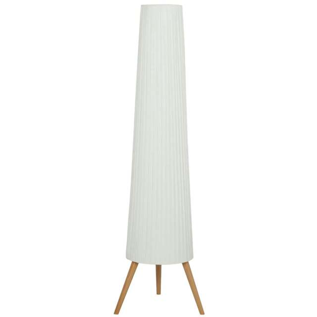 Rackhams Three-Level Tripod Floor Lamp - White