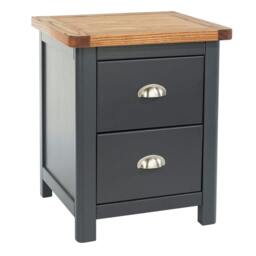 Rackhams Dunkeld 2 Drawer Bedside Cabinet - thumbnail 5