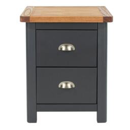 Rackhams Dunkeld 2 Drawer Bedside Cabinet - thumbnail 3