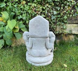 Rackhams Stunning Small Ganesh Garden Statue - thumbnail 4