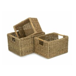 Rackhams Nordic Seagrass Storage Basket - Medium - thumbnail 2
