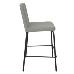 Rackhams Corey Counter Stool Camel Faux Leather - Orange - thumbnail 4