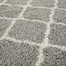 Rackhams Moroccan Grey Shaggy Rug - 710 - Ø 120 cm - thumbnail 3