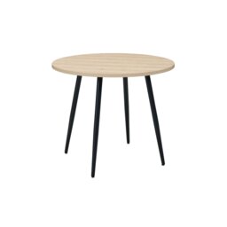 Rackhams Horizon Round Dining Table - Oak - Oak - thumbnail 2