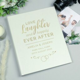 Rackhams Personalised Wedding Traditional Photo Album - thumbnail 1