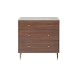 Rackhams Willow 3 Drawer Chest - Timber Tobacco - Timber Tobacco