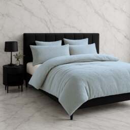 Rackhams Teddy Bear Fleece Duvet Cover & Pillow Case Set - Single - Charcoal - thumbnail 6
