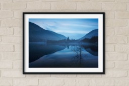 Rackhams Dawn Reflection - Framed Print 30 x 20 inch - thumbnail 1