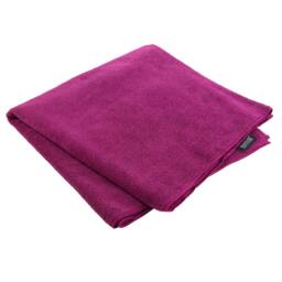 Rackhams Great Outdoors Lightweight Giant Compact Travel Towel - Dark Cerise - Dark Cerise - One Size