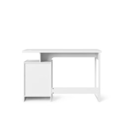 Rackhams Bridport Office Writing Desk White - White - thumbnail 2