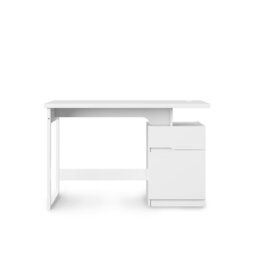 Rackhams Bridport Office Writing Desk White - White - thumbnail 3