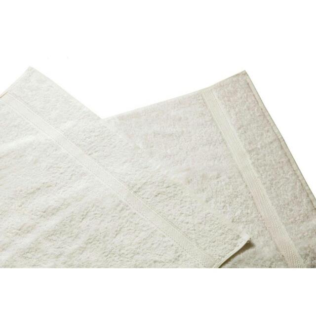 Rackhams Hotel Madison Hand Towel - Ivory - Ivory - One Size - 100% Ringspun Cotton