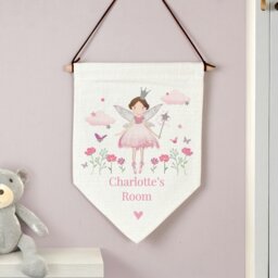 Rackhams Personalised Fairy Princess Wall Art Banner - thumbnail 2