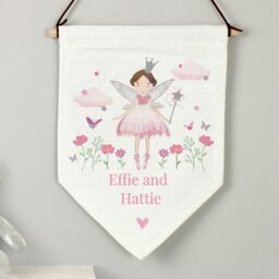 Rackhams Personalised Fairy Princess Wall Art Banner - thumbnail 4