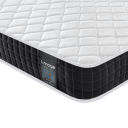 Rackhams Cloud Double Medium Pillow Top Pocket Sprung Mattress - White/Black - Foam - 1 - thumbnail 4