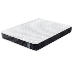 Rackhams Cloud Double Medium Pillow Top Pocket Sprung Mattress - White/Black - Foam - 1 - thumbnail 6