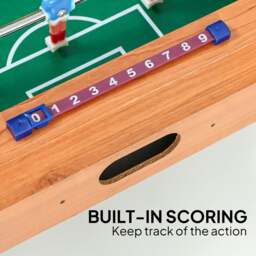 Rackhams 20 in Table-top Foosball Table for Kids, Table Football Game - thumbnail 5