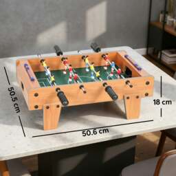 Rackhams 20 in Table-top Foosball Table for Kids, Table Football Game - thumbnail 6