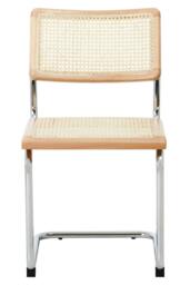 Rackhams Cebu Elm Wood and Rattan Dining Chair - thumbnail 1