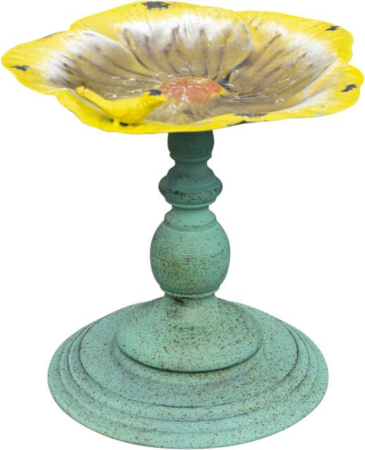 Rackhams Ornamental Free Standing, Weather Resistant, Pedestal Style, Easy Assemble Bird Bath - image 1