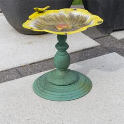 Rackhams Ornamental Free Standing, Weather Resistant, Pedestal Style, Easy Assemble Bird Bath - thumbnail 5