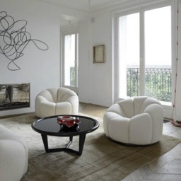 Rackhams Arsav Pumpkin Armchair, White Boucle - Others ( Contact Us ) - Three Seater - thumbnail 4