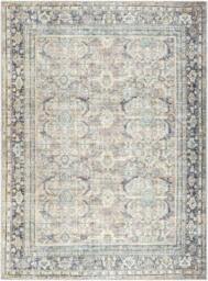 Rackhams Becki Owens Darling-Washable Grey Brown Traditional Vintage Boho Rug - 200 x 275 cm - thumbnail 2