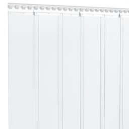 Rackhams Door Curtain Transparent 300 mmx2.6 mm 10 m PVC - thumbnail 3