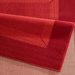 Rackhams Designer Velours Red Runner “Band” – Classic Elegance - 80X400 cm - thumbnail 3