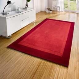 Rackhams Designer Velours Red Runner “Band” – Classic Elegance - 80X400 cm - thumbnail 4