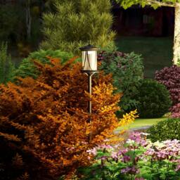 Rackhams 1.3 M LED Outdoor Street Light, Waterproof IP44, Cool White - thumbnail 1