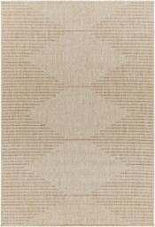 Rackhams Eagean-Global Cream Beige Brown In- & Outdoor Rug - 160cm_diameter - thumbnail 3