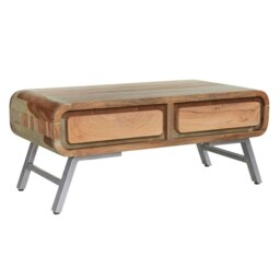 Rackhams Aaron Metal and Wood Coffee Table